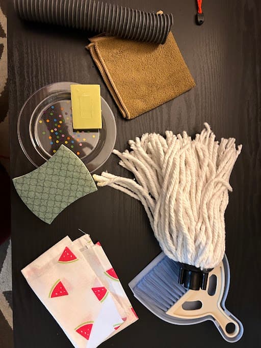 Cleaning from Material Prep Kit Units