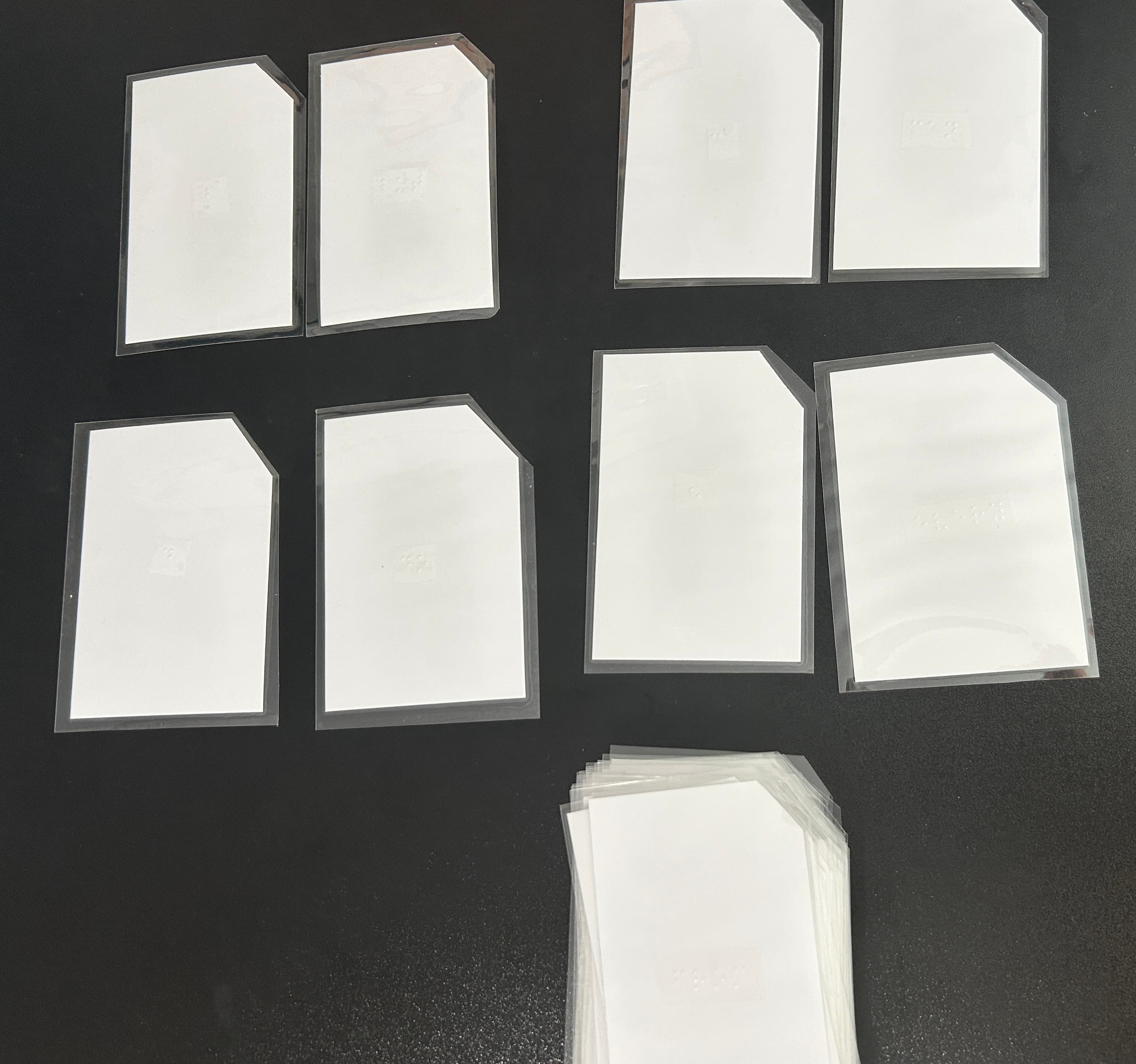 Braille Flash Cards from Material Prep Braille Materials